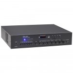 MIXER AMPLIFICATO 120W HRMA-1206C A 6 ZONE CON USB / SD / FM