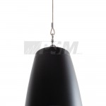 DIFFUSORE PER SOFFITTI APERTI A LAMPADARIO A 2 VIE, 5,25 NERO
