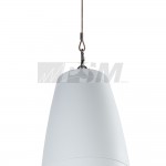 DIFFUSORE PER SOFFITTI APERTI A LAMPADARIO A 2 VIE, 5,25 BIANCO