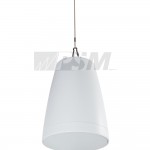 DIFFUSORE PER SOFFITTI APERTI A LAMPADARIO A 2 VIE, 6,5 pollici GLOBE-6160XB Bianco