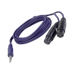 Cavo Jack Stereo-2 Xlrf 1,5 Mt.