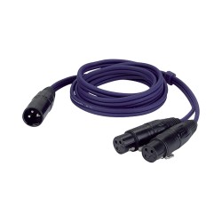 Cavo 1 Xlrm e 2 Xlrf 1,5 Mt